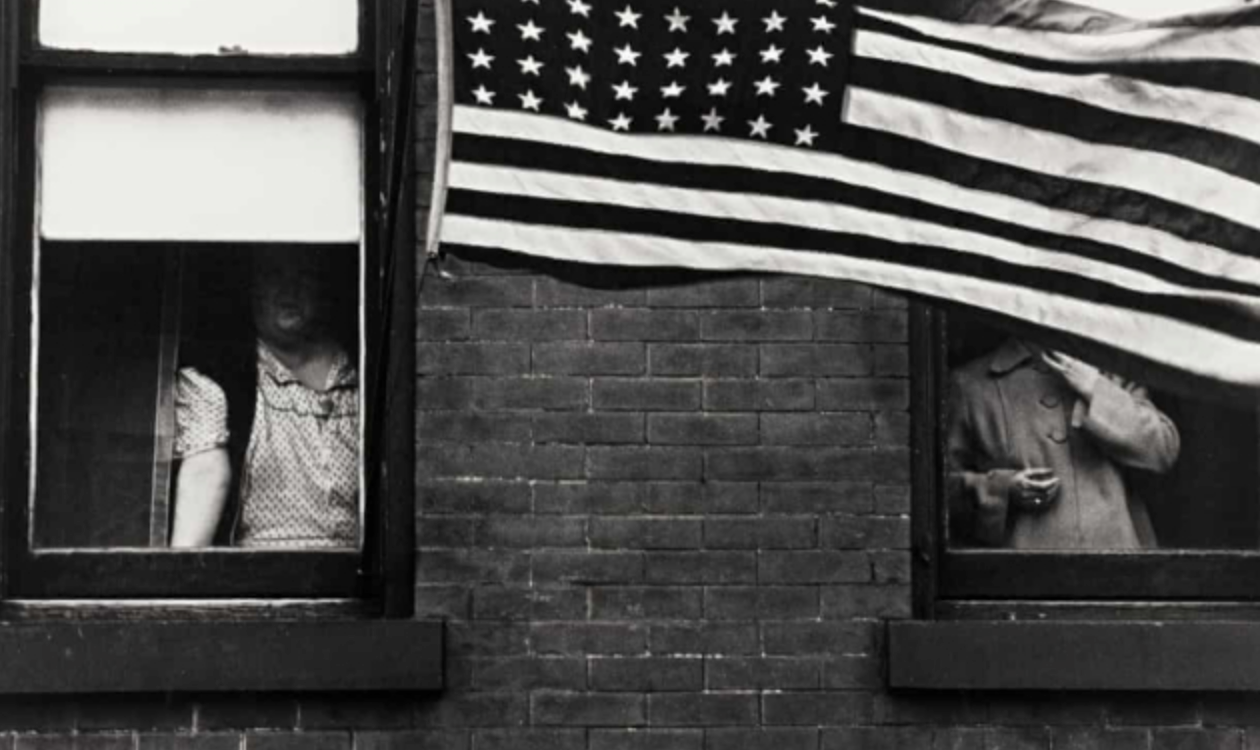 A photograph by Robert Frank