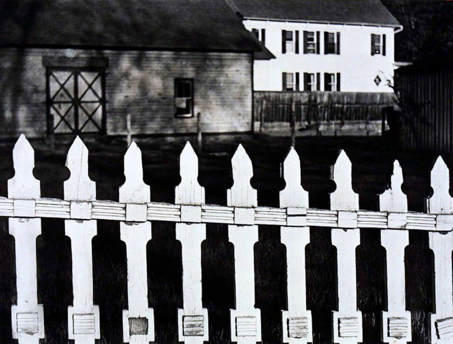 Paul Strand, White Fence