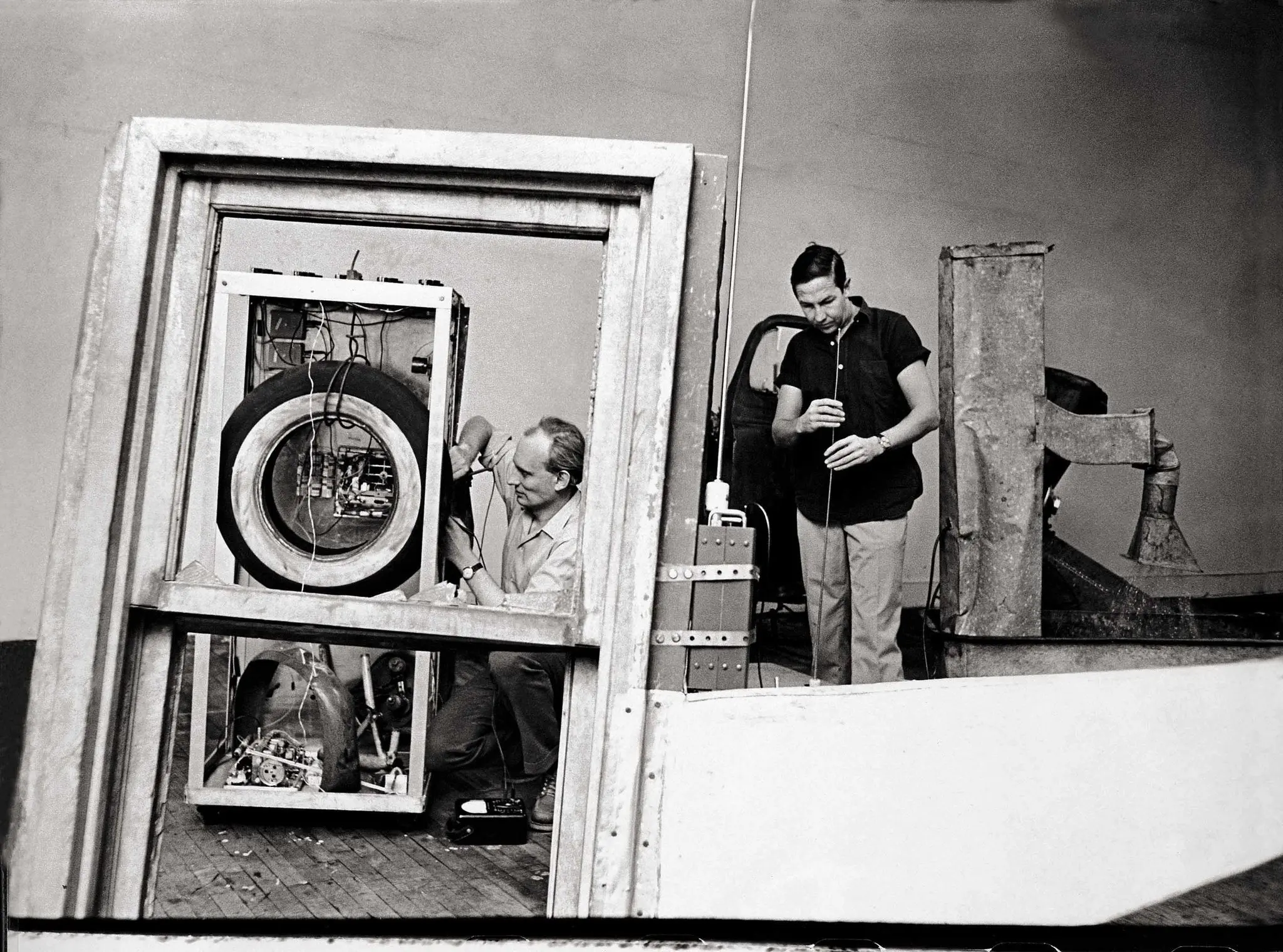The Silicon City performance involving Rauschenberg