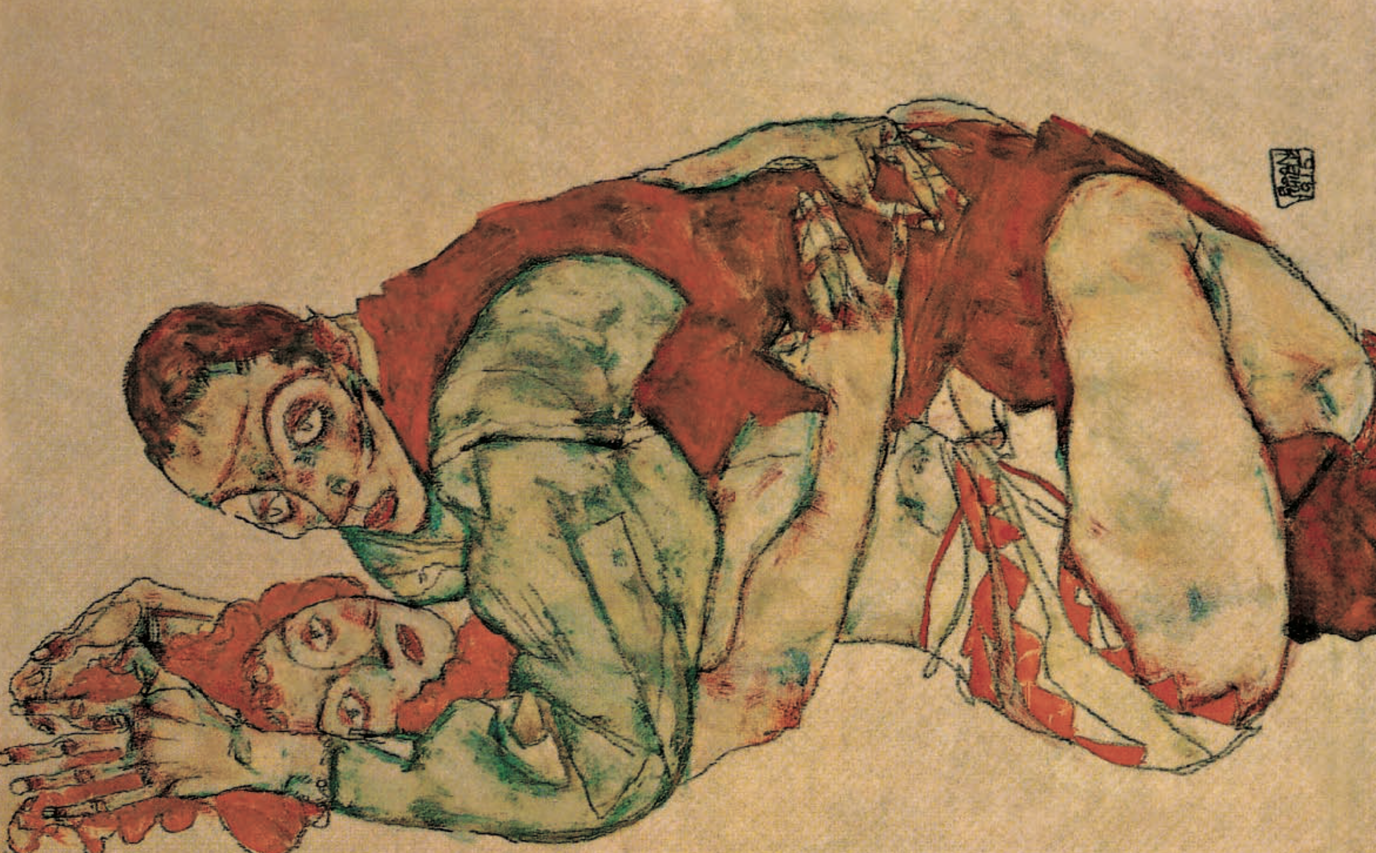 Drawing by Schiele 1
