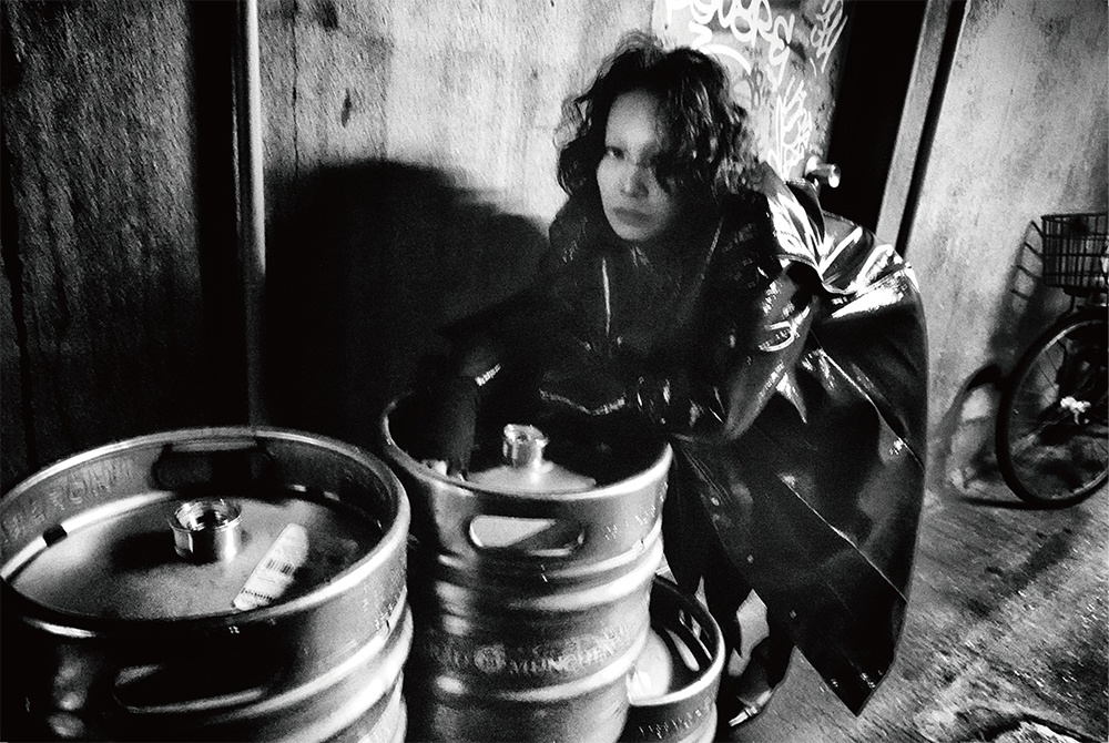 An image from a Record photobook, two