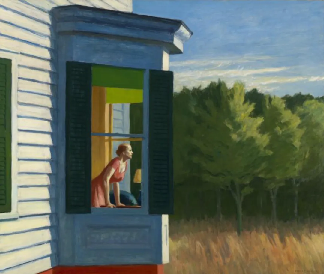 Figures and light in Hopper’s paintings