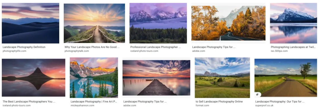 Landscape photograph