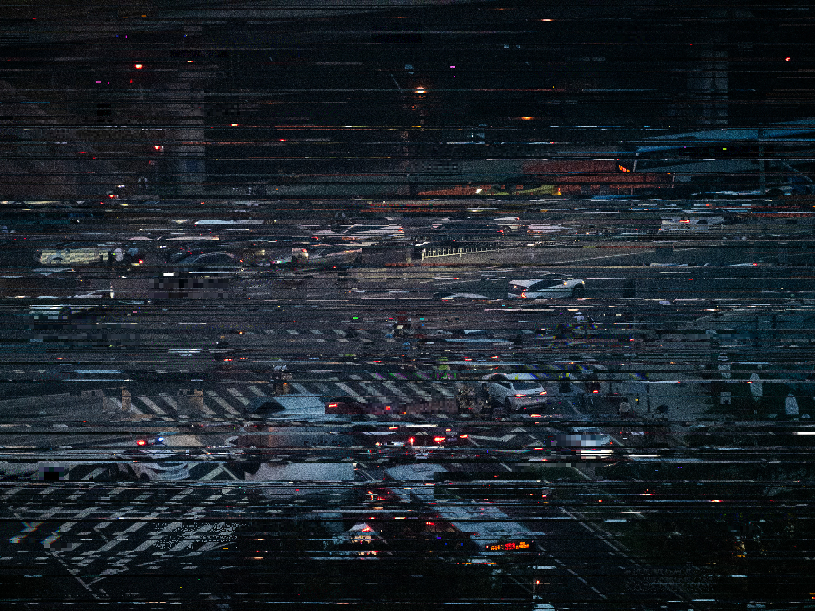 Experiment with a damaged sensor, 2
